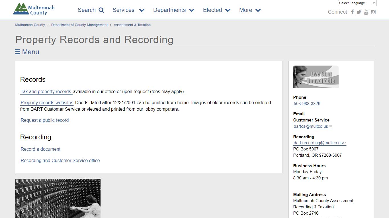 Property Records and Recording | Multnomah County